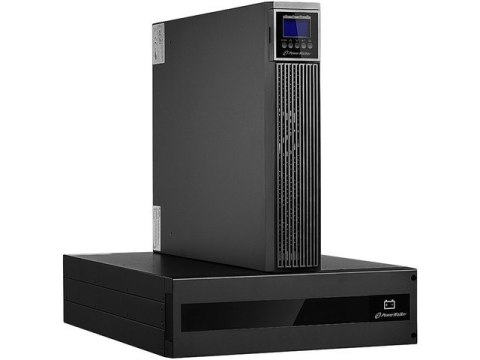 Zasilacz awaryjny On-Line 6kVA RTG PF1, 2x IEC Out + Terminal, USB/RS-232, LCD, Rack 19 cali + baterie Zasilacz awaryjny On-Line 6kVA RTG PF1, 2x IEC Out + Terminal, USB/RS-232, LCD, Rack 19 cali + baterie