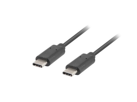 Kabel USB-C M/M 2.0 1m czarny Kabel USB-C M/M 2.0 1m czarny
