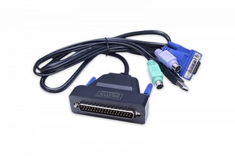 Konsola 17 LCD z touchpad bez KVM 1U klawiatura US Konsola 17 LCD z touchpad bez KVM 1U klawiatura US