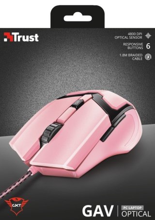 Mysz gamingowa GXT 101P GAV różowa