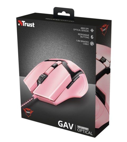 Mysz gamingowa GXT 101P GAV różowa