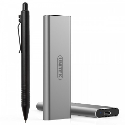 Obudowa USB3.1 Gen2 Typ-C - M.2 SSD PCIe/NVMe; S1201A Obudowa USB3.1 Gen2 Typ-C - M.2 SSD PCIe/NVMe; S1201A