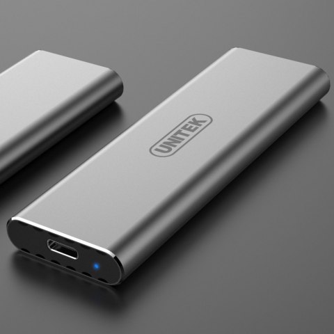 Obudowa USB3.1 Gen2 Typ-C - M.2 SSD PCIe/NVMe; S1201A Obudowa USB3.1 Gen2 Typ-C - M.2 SSD PCIe/NVMe; S1201A