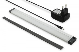 Oświetlenie LED do szaf teleinformatycznych stojących lub wiszących 19" mocowanie na magnes