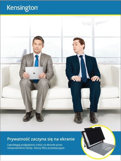 Filtr prywatyzujący, 2-stronny, zdejmowany, do monitora 21.5 cala, 16:9
