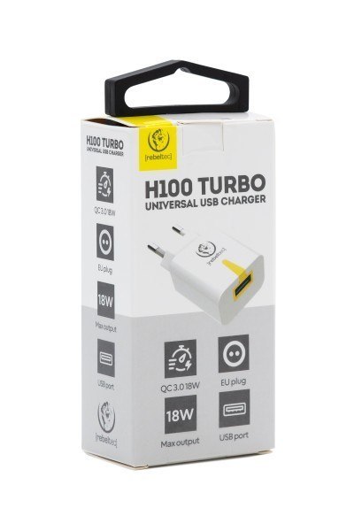 Ładowarka sieciowa H100 Turbo QC3.0