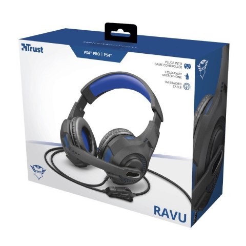 Słuchawki GXT307B RAVU dla PS4 niebieskie Słuchawki GXT307B RAVU dla PS4 niebieskie