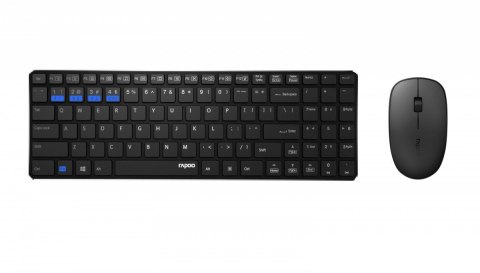 Zestaw klawiatura + mysz Bluetooth 2.4G 9300 czarne UI Zestaw klawiatura + mysz Bluetooth 2.4G 9300 czarne UI