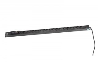 Listwa monitorująca RACK PDU pionowa wtyk DIN49440 gniazda 18xNF-C61-314 (E) 16A