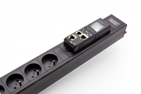 Listwa monitorująca RACK PDU pionowa wtyk DIN49440 gniazda 18xNF-C61-314 (E) 16A Listwa monitorująca RACK PDU pionowa wtyk DIN49440 gniazda 18xNF-C61-314 (E) 16A