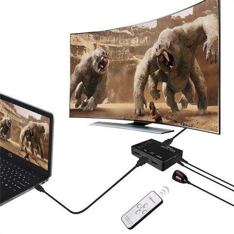 Przełącznik HDMI SWITCH 4K MT5207