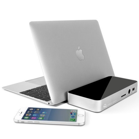 Stacja dokująca USB-C Dock (10 portów, mDP + adapter HDMI) srebrny Stacja dokująca USB-C Dock (10 portów, mDP + adapter HDMI) srebrny