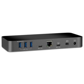 Stacja dokująca USB-C Dock (10 portów, mDP + adapter HDMI) szary