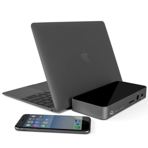 Stacja dokująca USB-C Dock (10 portów, mDP + adapter HDMI) szary Stacja dokująca USB-C Dock (10 portów, mDP + adapter HDMI) szary