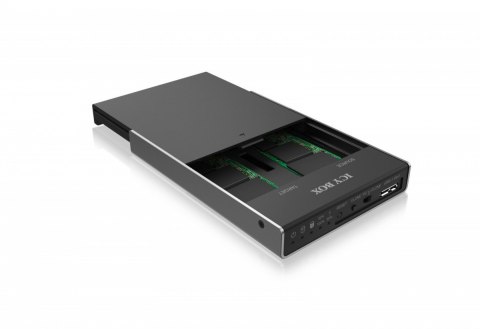 Stacja klonująca/dokująca dla M.2 SATA SSD IB-2812CL-U3 Stacja klonująca/dokująca dla M.2 SATA SSD IB-2812CL-U3
