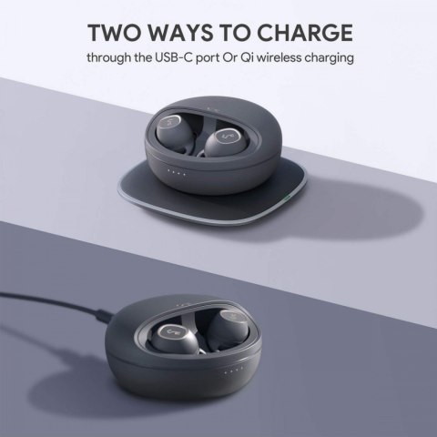 EP-T10 True Wireless TWS słuchawki bezprzewodowe Bluetooth 5 | wodoodporne IPX5 | dotykowe | 28h pracy | 10mm przetwornik | łado EP-T10 True Wireless TWS słuchawki bezprzewodowe Bluetooth 5 | wodoodporne IPX5 | dotykowe | 28h pracy | 10mm przetwornik | łado
