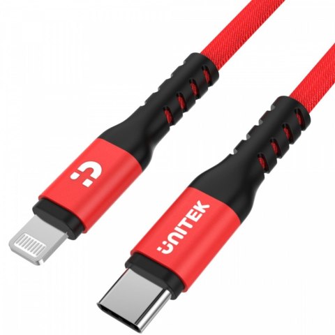 Kabel USB Typ-C - Lightning C14060RD 1,0m, M/M, MFI Kabel USB Typ-C - Lightning C14060RD 1,0m, M/M, MFI