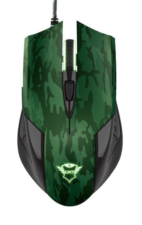 Mysz gamingowa z podkładką GXT 781 kamuflaż Mysz gamingowa z podkładką GXT 781 kamuflaż