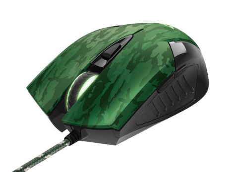 Mysz gamingowa z podkładką GXT 781 kamuflaż Mysz gamingowa z podkładką GXT 781 kamuflaż