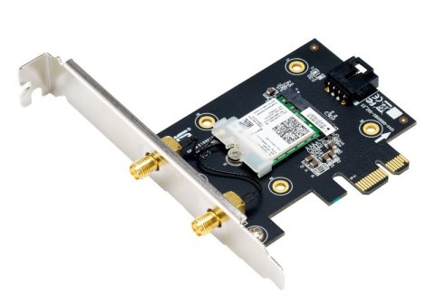 Karta sieciowa PCE-AX3000 WiFi AX PCI-E Bluetooth 5.0 Karta sieciowa PCE-AX3000 WiFi AX PCI-E Bluetooth 5.0