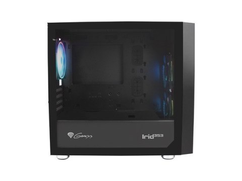Obudowa Irid 353 Micro tower, z oknem ARGB USB 3.0 Obudowa Irid 353 Micro tower, z oknem ARGB USB 3.0