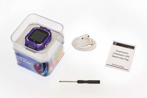 Smartwatch Kids Play Fioletowy Smartwatch Kids Play Fioletowy