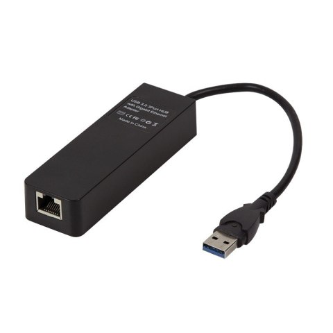 Adapter Gigabit Ethernet do USB 3.0 z hubem USB 3.0 Adapter Gigabit Ethernet do USB 3.0 z hubem USB 3.0
