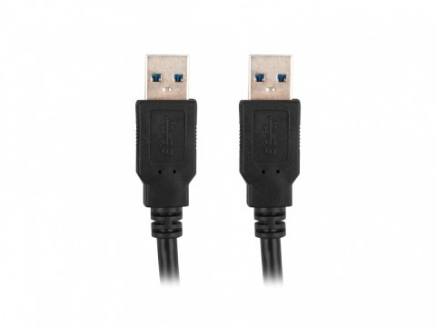 Kabel USB-A M/M 3.0 0.5m Czarny Kabel USB-A M/M 3.0 0.5m Czarny
