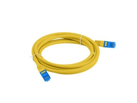 Patchcord kat.6a S/FTP CCA 2.0m Żółty Patchcord kat.6a S/FTP CCA 2.0m Żółty