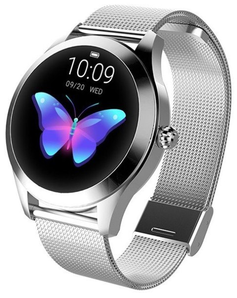 Smartwatch Women Naomi Srebrny Stalowy Smartwatch Women Naomi Srebrny Stalowy