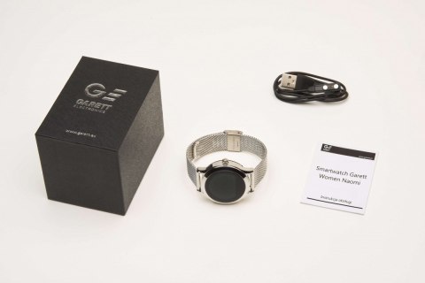 Smartwatch Women Naomi Srebrny Stalowy Smartwatch Women Naomi Srebrny Stalowy