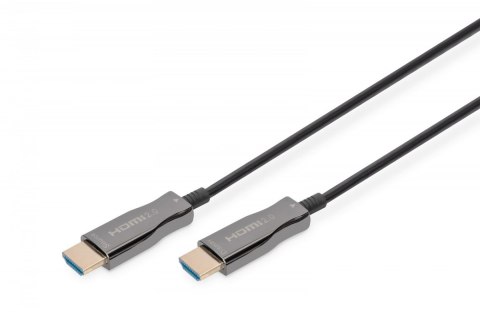 Kabel połączeniowy hybrydowy AOC HDMI 2.0 Premium HighSpeed 4K/60Hz UHD HDMI A/HDMI A M/M 30m Czarny Kabel połączeniowy hybrydowy AOC HDMI 2.0 Premium HighSpeed 4K/60Hz UHD HDMI A/HDMI A M/M 30m Czarny