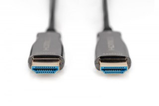 Kabel połączeniowy hybrydowy AOC HDMI 2.0 Premium HighSpeed 4K/60Hz UHD HDMI A/HDMI A M/M 30m Czarny