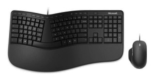 Klawiatura Ergonomic Desktop RJU-00013 czarna