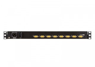 Konsola 8-Port Short Depth PS/2 VGA LCD KVM Switch 18,5'