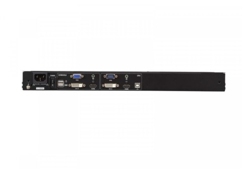 Konsola Short Depth USB HDMI DVI VGA Dual Rail LCD Konsola Short Depth USB HDMI DVI VGA Dual Rail LCD