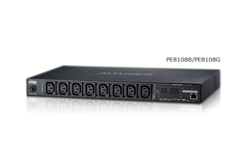 Listwa PDU 10A 8-Outlet 1U z pomiarem PE8108G-AX-G Listwa PDU 10A 8-Outlet 1U z pomiarem PE8108G-AX-G