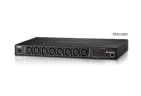Listwa PDU 10A 8-Outlet 1U z pomiarem PE8108G-AX-G Listwa PDU 10A 8-Outlet 1U z pomiarem PE8108G-AX-G