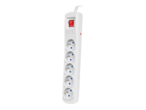 Listwa zasilająca ARC5 1,5 m ARC5/15/SZ szara Listwa zasilająca ARC5 1,5 m ARC5/15/SZ szara