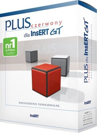 Oprogramowanie Czerwony Plus dla InsERT GT ESD CPLUS