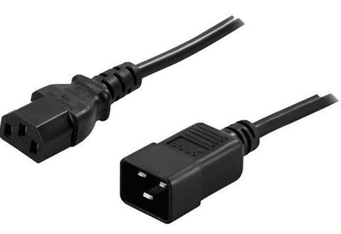 Przedłużacz kabla zasilającego IEC 320 C13-> C20 1.8M Przedłużacz kabla zasilającego IEC 320 C13-> C20 1.8M