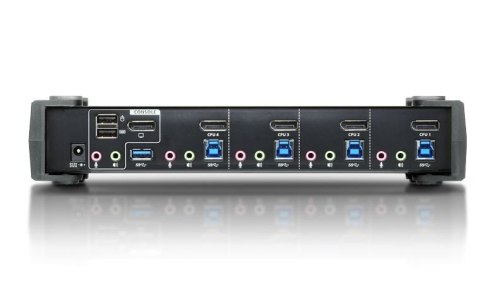 Przełącznik4 portowy USB 3.0 4K DP KVMP Switch CS1924-AT-G Przełącznik4 portowy USB 3.0 4K DP KVMP Switch CS1924-AT-G