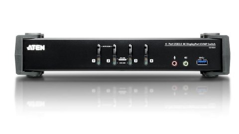 Przełącznik4 portowy USB 3.0 4K DP KVMP Switch CS1924-AT-G Przełącznik4 portowy USB 3.0 4K DP KVMP Switch CS1924-AT-G