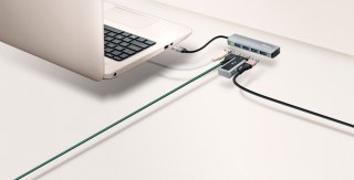 Hub 4 portowy HALYX USB 3.2