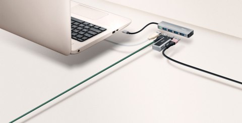 Hub 4 portowy HALYX USB C USB3.2 Hub 4 portowy HALYX USB C USB3.2