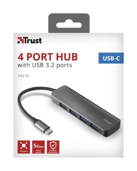 Hub 4 portowy HALYX USB C USB3.2 Hub 4 portowy HALYX USB C USB3.2