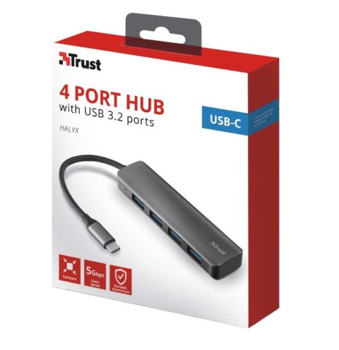 Hub 4 portowy HALYX USB C USB3.2 Hub 4 portowy HALYX USB C USB3.2