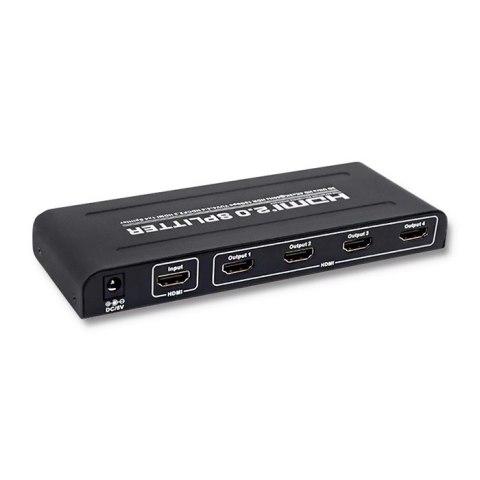 Aktywny rozdzielacz Splitter HDMI 1x4 | v.2.0 Aktywny rozdzielacz Splitter HDMI 1x4 | v.2.0