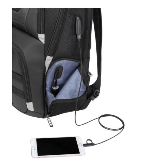 Plecak DrifterTrek 11.6-15.6 cala Laptop Backpack with USB Power PassThru - czarny Plecak DrifterTrek 11.6-15.6 cala Laptop Backpack with USB Power PassThru - czarny