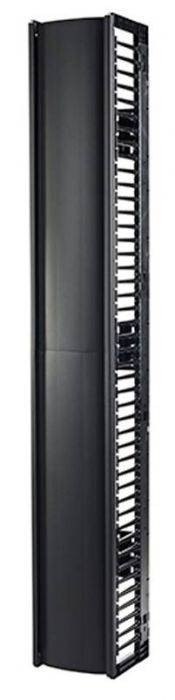 Pionowy organizer kabli AR8765 84x12 dla stelaży 2/4 słupkowych